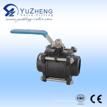 Carbon Steel 3PC Socket Welded Ball Valve